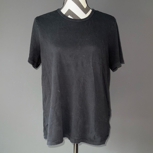 Jenni Kayne Tops - JENNI KAYNE 100% Cotton Short Sleeve T Shirt Black Medium